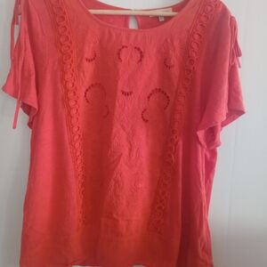 Democracy Casual Textured Top Size XL